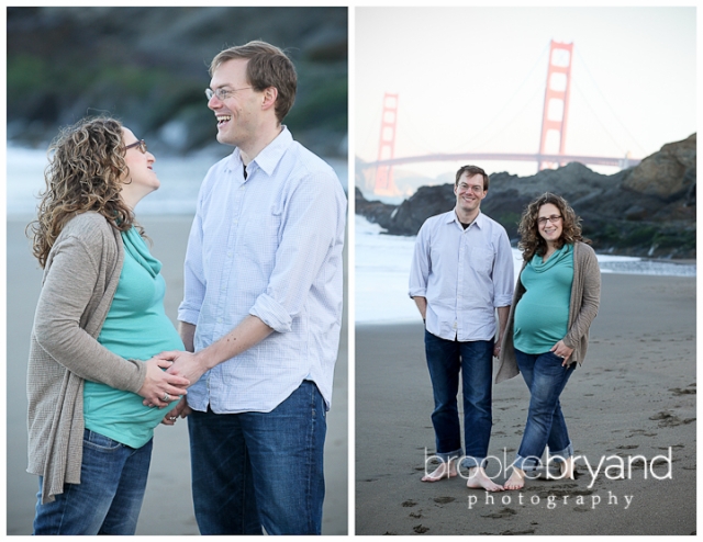 Brooke Bryand Photography | San Francisco Maternity Photographer | Baker Beach Maternity Photo